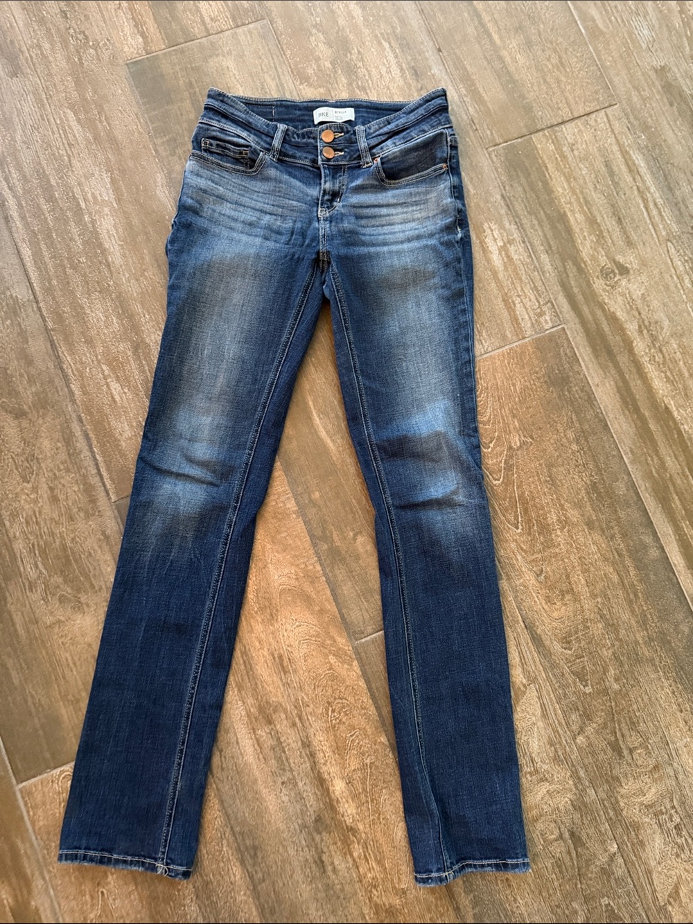 BKE STELLA slim fit, low rise, straight jeans 27x32